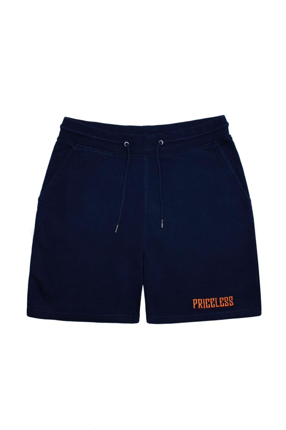 Priceless Letter Shorts Navy x Orange